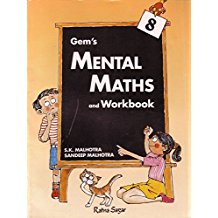 Ratna Sagar Gems Mental Maths Class VIII